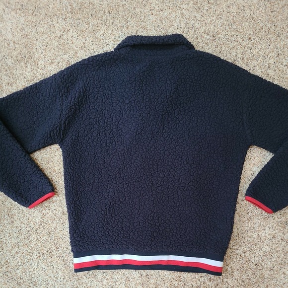 Tommy Hilfiger Y2K Blue 1/4 Zip‎ Fleece Women's XS Jacket - Picture 10 of 12